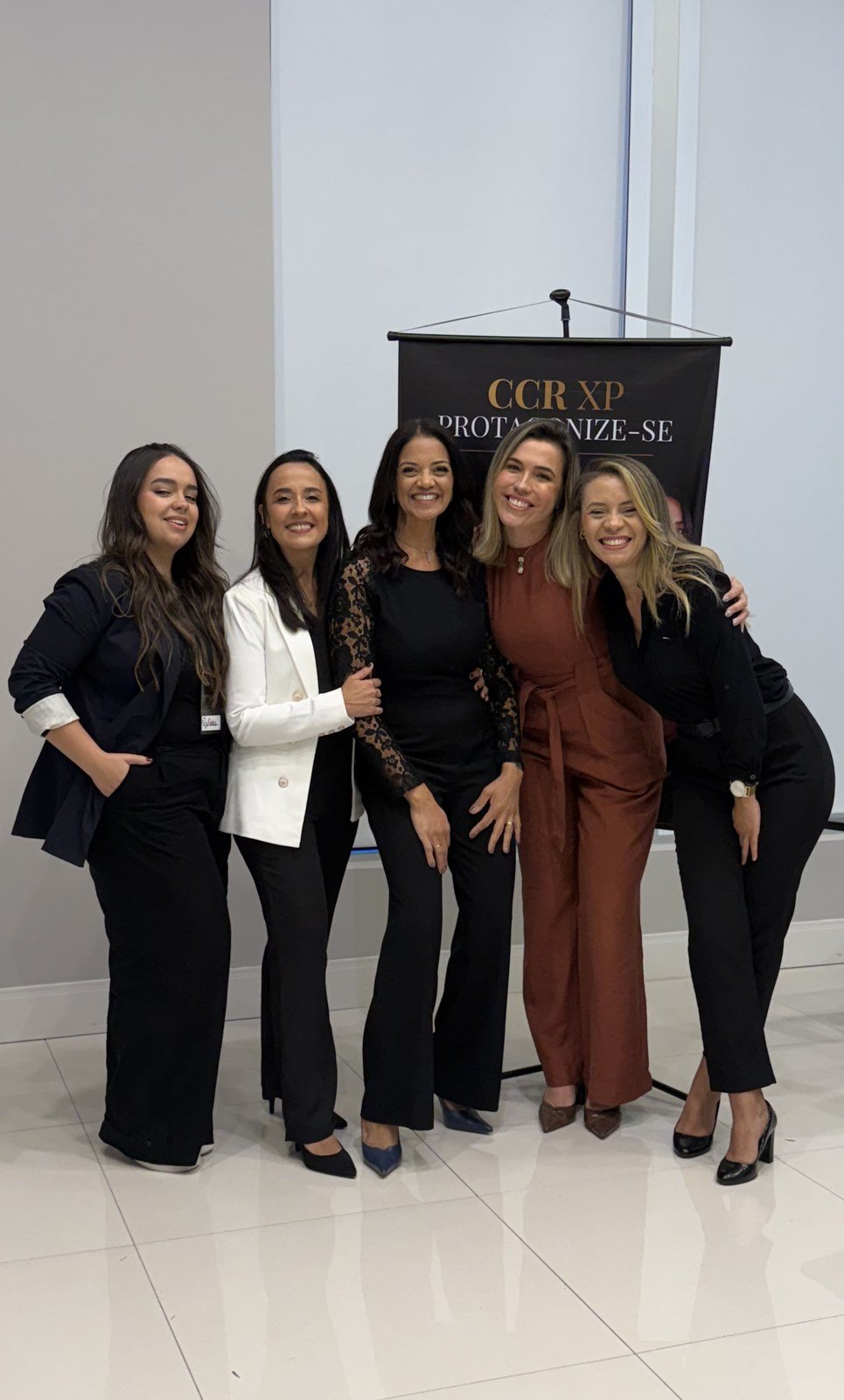 Palestrantes e participantes reunidas na primeira edição do CCR XP